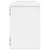 Produktbild 6 för Vägghylla kubformad 4 st vit högglans 60x15x23 cm spånskiva