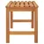 Produktbild 4 för Trädgårdsbänk 114 cm massiv teak