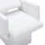 Produktbild 7 för Schamponeringsstol med handfat vit 129x59x82 cm konstläder