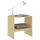 Sängbord 2 st 40x30,5x40 cm massiv furu 