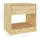 Sängbord 2 st 40x31x40 cm massiv furu