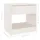 Sängbord 2 st 40x31x40 cm massiv furu vit