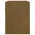 Produktbild 5 för Sängbord honungsbrun 40x31x40 cm massiv furu 
