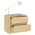 Produktbild 3 för Sängbord 2 st 40x30,5x35,5 cm massiv furu