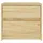 Sängbord 2 st 40x30,5x35,5 cm massiv furu