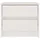Sängbord vit 40x30,5x35,5 cm massiv furu