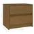 Produktbild 7 för Sängbord honungsbrun 40x30,5x35,5 cm massiv furu 