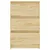 Produktbild 4 för Sängbord 2 st 40x29,5x64 cm massiv furu