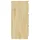 Sängbord 2 st 40x29,5x64 cm massiv furu