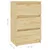 Produktbild 7 för Sängbord 2 st 40x29,5x64 cm massiv furu