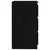 Produktbild 5 för Sängbord svart 60x36x64 cm massiv furu 