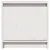 Produktbild 4 för Sängbord vit 40x30,5x40 cm massiv furu 
