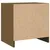 Produktbild 6 för Sängbord 2 st honungsbrun 40x30,5x40 cm massiv furu 