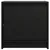 Produktbild 3 för 808122 sängskåp 2 st svart 40x30,5x40 cm massivt furu trä 