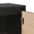 Produktbild 8 för 808122 sängskåp 2 st svart 40x30,5x40 cm massivt furu trä 