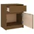 Produktbild 6 för Sängbord 2 st honungsbrun 40x31x50 cm massivt furu 