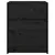Produktbild 7 för Sängbord svart 40x31x50 cm massiv furu 