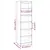 Produktbild 8 för Bokhylla/rumsavdelare honungsbrun 60x30x199,5 cm furu 
