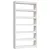 Produktbild 2 för Bokhylla/rumsavdelare vit 100x30x200 cm massiv furu