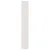 Produktbild 6 för Bokhylla/rumsavdelare vit 100x30x200 cm massiv furu