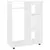 Produktbild 2 för Garderob vit 80x40x110 cm spånskiva