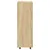 Produktbild 6 för Garderob sonoma-ek 80x40x110 cm spånskiva