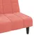 Produktbild 9 för Bäddsoffa 2-sits rosa sammet
