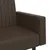 Produktbild 9 för Bäddsoffa 2-sits brun konstläder 