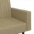 Produktbild 9 för Bäddsoffa 2-sits cappuccino konstläder 