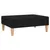 Produktbild 2 för Fotpall svart 78x56x32 cm tyg