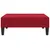 Produktbild 3 för Fotpall vinröd 78x56x32 cm sammet