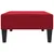 Produktbild 4 för Fotpall vinröd 78x56x32 cm sammet