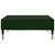 Produktbild 3 för Fotpall mörkgrön 78x56x32 cm sammet