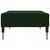 Produktbild 4 för Fotpall mörkgrön 78x56x32 cm sammet