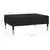 Produktbild 6 för Fotpall svart 78x56x32 cm sammet