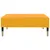 Produktbild 3 för Fotpall gul 78x56x32 cm sammet