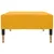 Produktbild 4 för Fotpall gul 78x56x32 cm sammet