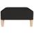Produktbild 4 för Fotpall svart 78x56x32 cm tyg