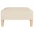 Produktbild 4 för Fotpall gräddvit 78x56x32 cm tyg