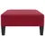 Produktbild 4 för Fotpall vinröd 78x56x32 cm sammet