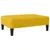 Produktbild 2 för Fotpall gul 78x56x32 cm sammet