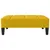 Produktbild 3 för Fotpall gul 78x56x32 cm sammet