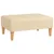 Produktbild 2 för Fotpall gräddvit 78x56x32 cm tyg