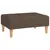 Produktbild 2 för Fotpall taupe 78x56x32 cm tyg
