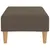 Produktbild 4 för Fotpall taupe 78x56x32 cm tyg