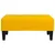 Produktbild 3 för Fotpall gul 78x56x32 cm sammet