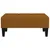Produktbild 3 för Fotpall brun 78x56x32 cm sammet