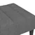 Produktbild 5 för Fotpall ljusgrå 78x56x32 cm tyg