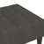 Produktbild 5 för Fotpall mörkgrå 78x56x32 cm tyg
