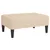 Produktbild 2 för Fotpall gräddvit 78x56x32 cm tyg